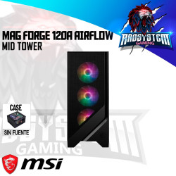 Case Gaming MSI Mag Forge 120A Airflow Mid Tower