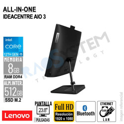 All-in-One Lenovo IdeaCentre3 24IAP7 23.8" FHD Intel Core i5-12450H