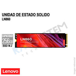 Unidad en estado solido Lenovo LN860 256GB M.2 2280