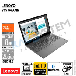 Laptop Lenovo V15 G4 AMN 15.6" FHD AMD Ryzen 3 7320U 8GB-LPDDR5