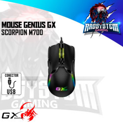 Mouse Genius GX Scorpion M700 RGB 31040009400 Black