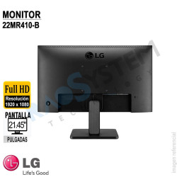 Monitor LG 22MR410-B 21.45" Full HD HDMI/VGA