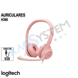 Auriculares con Micrófono Logitech H390 para Computadora 981-001280