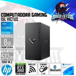 Computadora HP 15L Gaming Victus TG02-1001la Intel Core i5-13400F 8GB