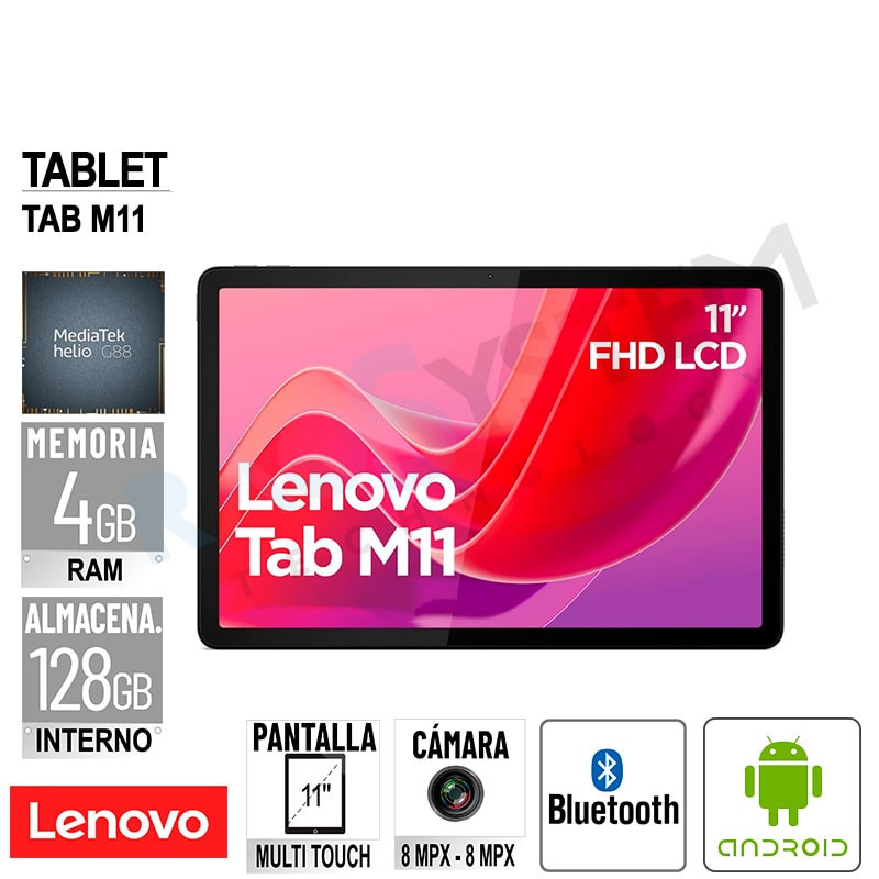 Tablet Lenovo Tab M11 ZADA0354PE 11" WUXGA IPS Tablet Lenovo Tab M11 ZADA0354PE 11" WUXGA IPS