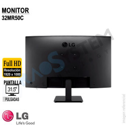 Monitor Curvo LG 32MR50C 31.5" FHD 100Hz HDMI / VGA