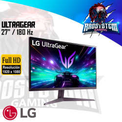 Monitor LG Gaming 27GS50F UltraGear 27" FHD 180Hz HDMIx2 / DISPLAYPORT