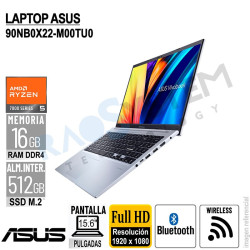 Laptop Asus VivoBook 15 15.6" FHD AMD Ryzen R5-7430U RAM 16GB-DDR4