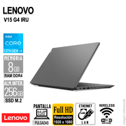 Laptop Lenovo V15 G4 IRU 15.6" FullHD Intel Core i5-13420H 8GB DDR4