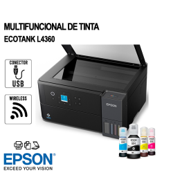 Multifuncional de tinta Epson EcoTank L3210 C11CJ68301 USB