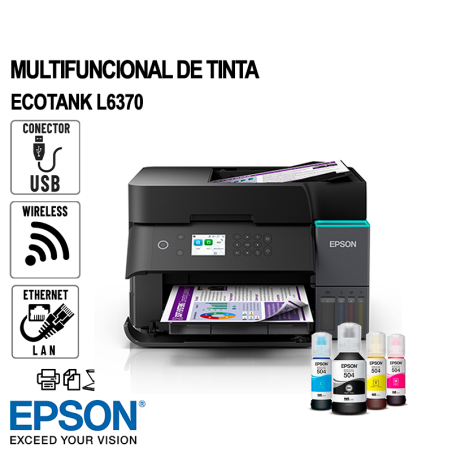 Multifuncional de tinta Epson EcoTank L3210 C11CJ68301 USB