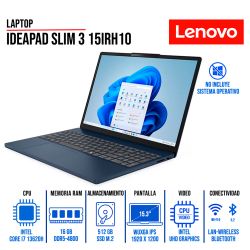 Laptop Lenovo V15 G4 IRU 15.6" FullHD Intel Core i5-13420H 8GB DDR4