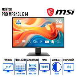 Monitor Lenovo L24e-40 23.8" FHD 67AAKAC3LA 100Hz HDMI / VGA