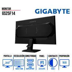 Monitor Gamer LG 24" UltraGear Plano FHD IPS HDMI / DISPLAYPORT