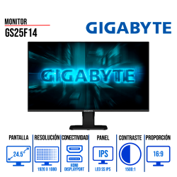 Monitor Gamer LG 24" UltraGear Plano FHD IPS HDMI / DISPLAYPORT