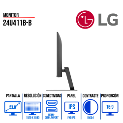 Monitor Lenovo L24e-40 23.8" FHD 67AAKAC3LA 100Hz HDMI / VGA